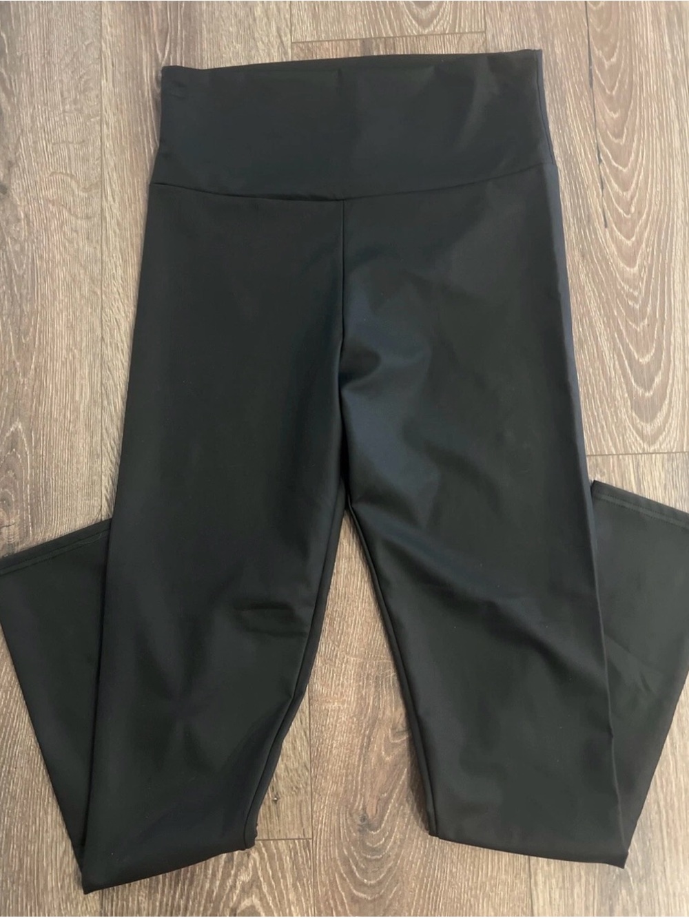 Black pleather legging pants size 2XL #590